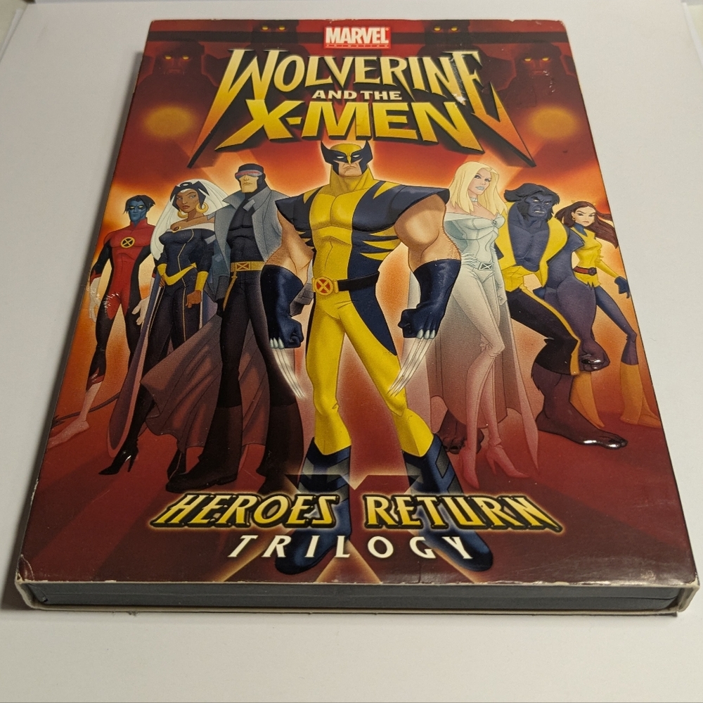 Marvel X-Men Animated DVD Heros Return Trilogy